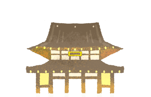 川崎大師のイラスト