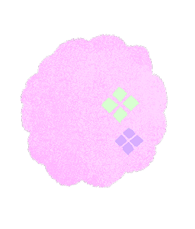 あじさいのイラスト