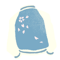 スカジャンのイラスト