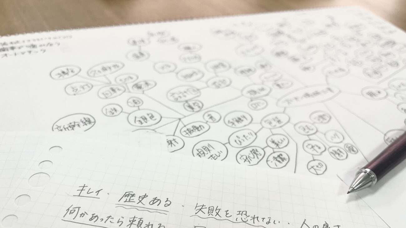 アイデア出しの際のメモ