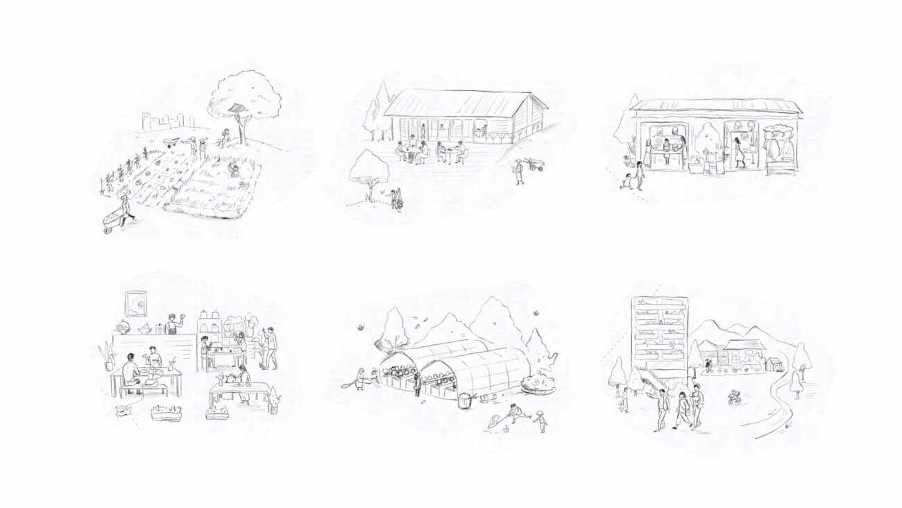 ６つの事業イラスト