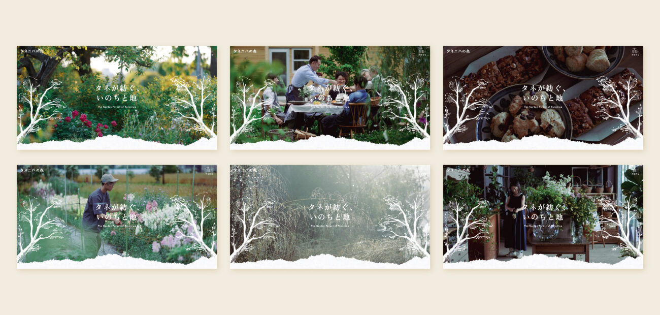 メインビジュアルの写真のバリエーションの一部